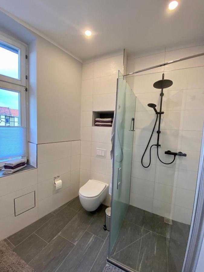 Fewo Otto- Sanierte Ferienwohnung Im Einzeldenkmal Quedlinbourg Extérieur photo