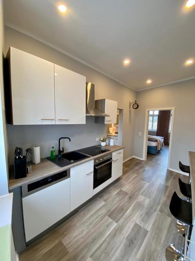 Fewo Otto- Sanierte Ferienwohnung Im Einzeldenkmal Quedlinbourg Extérieur photo